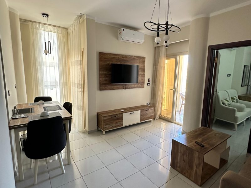 One-bedroom sea view apartment at Downtown Keys Hurghada with panoramic Red Sea views