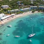 Secret beach resort paradise