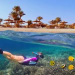 Hurghada Tourism showing Red Sea beaches, resorts, and crystal-clear waters