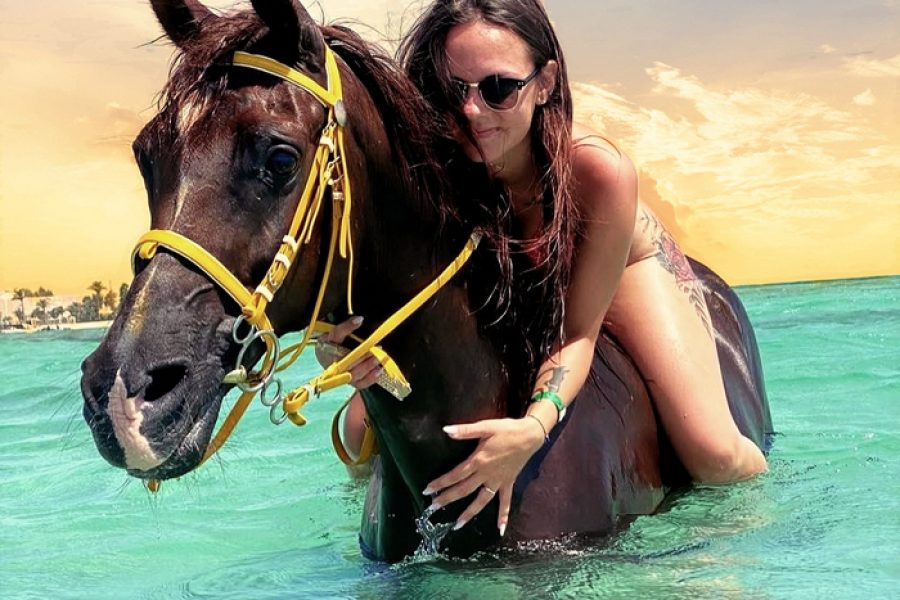 Horse Riding 3 Hurs Hurghada desert riding experience with guide and scenic views
