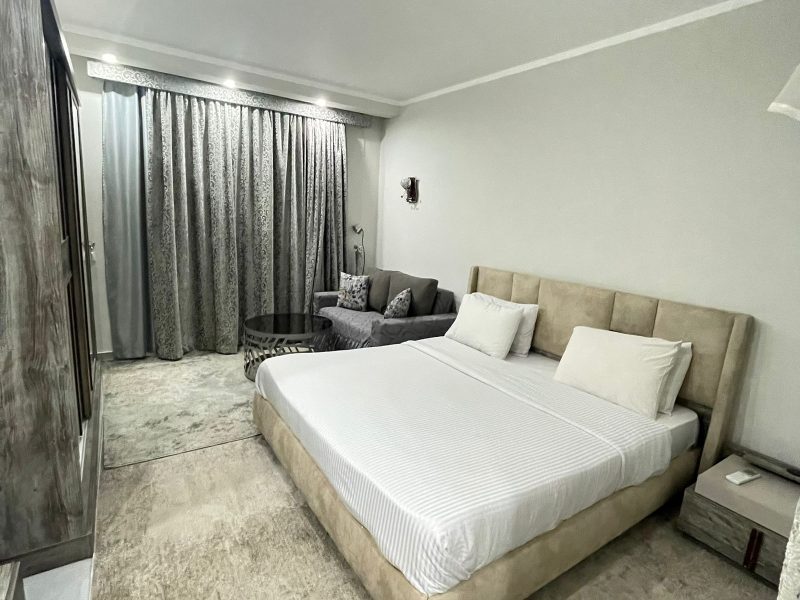 Studio with sea and pool view at Scandic Resort Hurghada