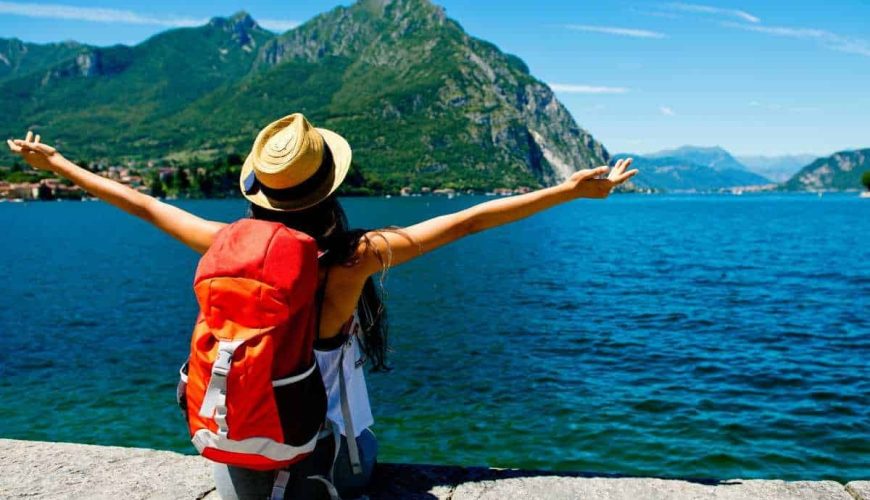 Budget Tourism Guide showing affordable travel planning, budget trips, and low-cost destinations