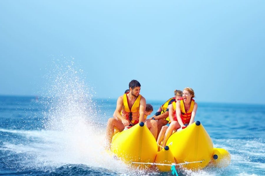 Banana Boat ride in Hurghada Red Sea water sports adventure