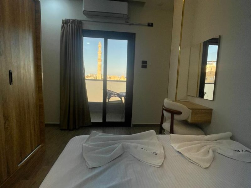 One-bedroom apartment with mosque and sea view at Vero Residence Hurghada