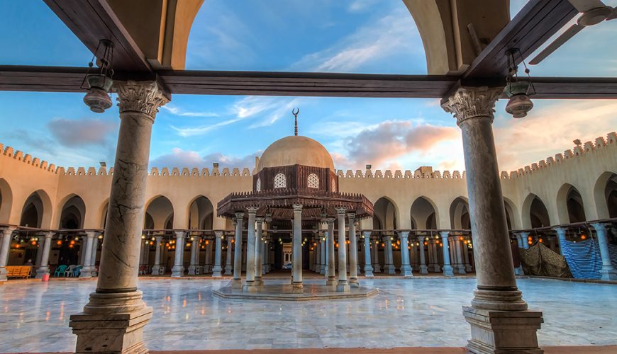 Religious tourism in Egypt featuring historic mosques, churches, and sacred sites
