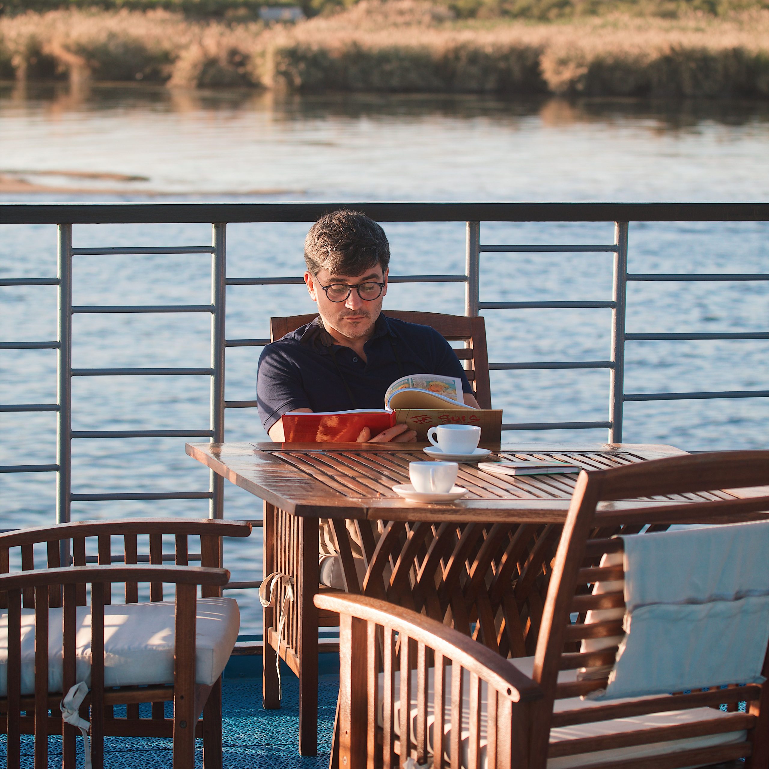 Luxor Nile Cruise sailing along the Nile River with views of ancient Egyptian landmarks