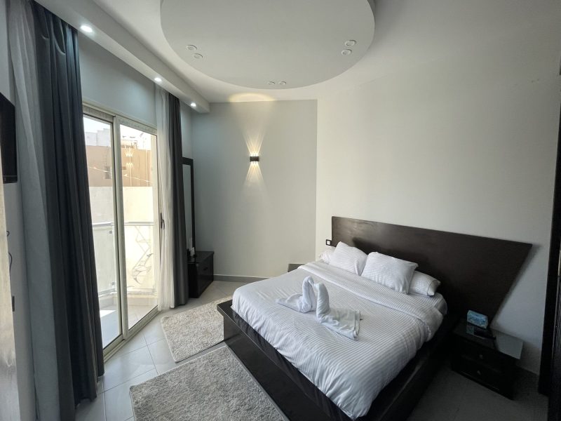 Scandic Two-Bedroom Apartment with Living Room