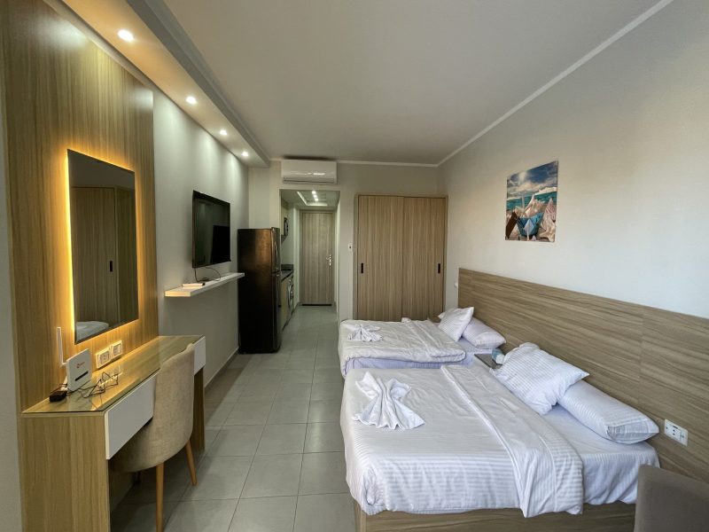 Scandic Twin Studio with Sea & Pool View