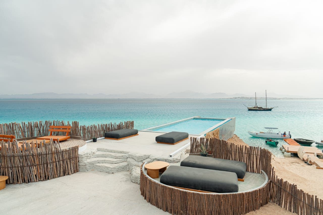 Ozirea Island in Hurghada Red Sea