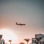 Hurghada Airport arrivals terminal in Egypt