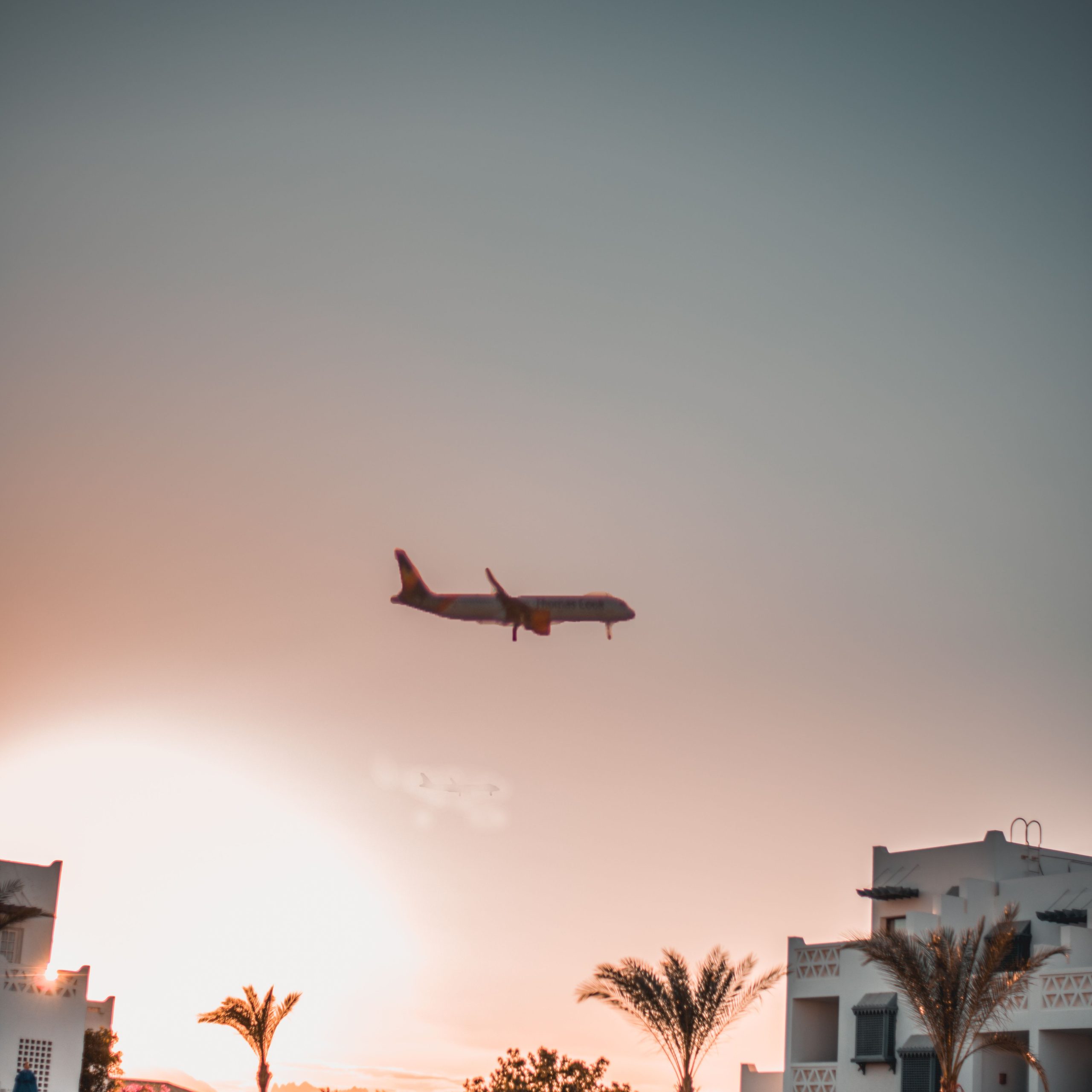 Hurghada Airport arrivals terminal in Egypt
