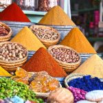 Shopping in Hurghada at a local Egyptian market with souvenirs and handicrafts