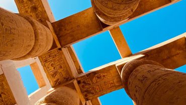 Ancient Egyptian temples in Luxor, including the Valley of the Kings, Hatshepsut Temple, and Karnak Temple.